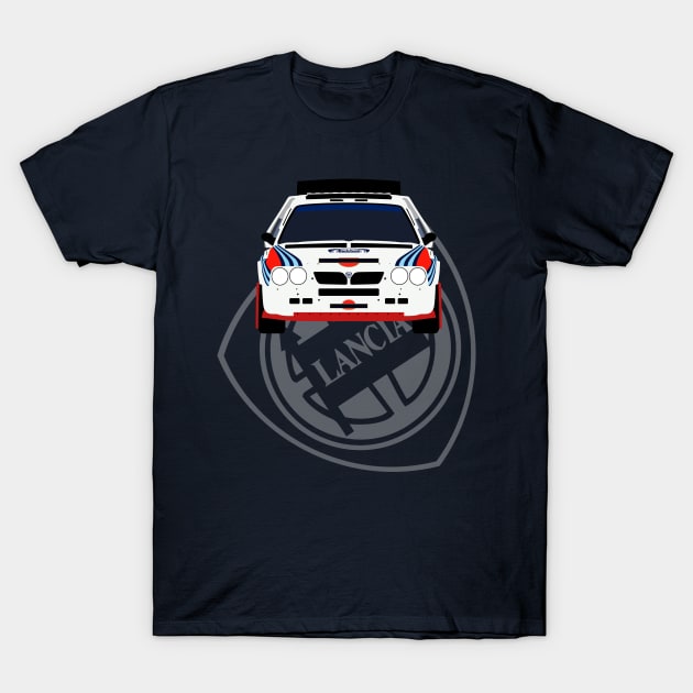 Lancia Delta T-Shirt by AutomotiveArt